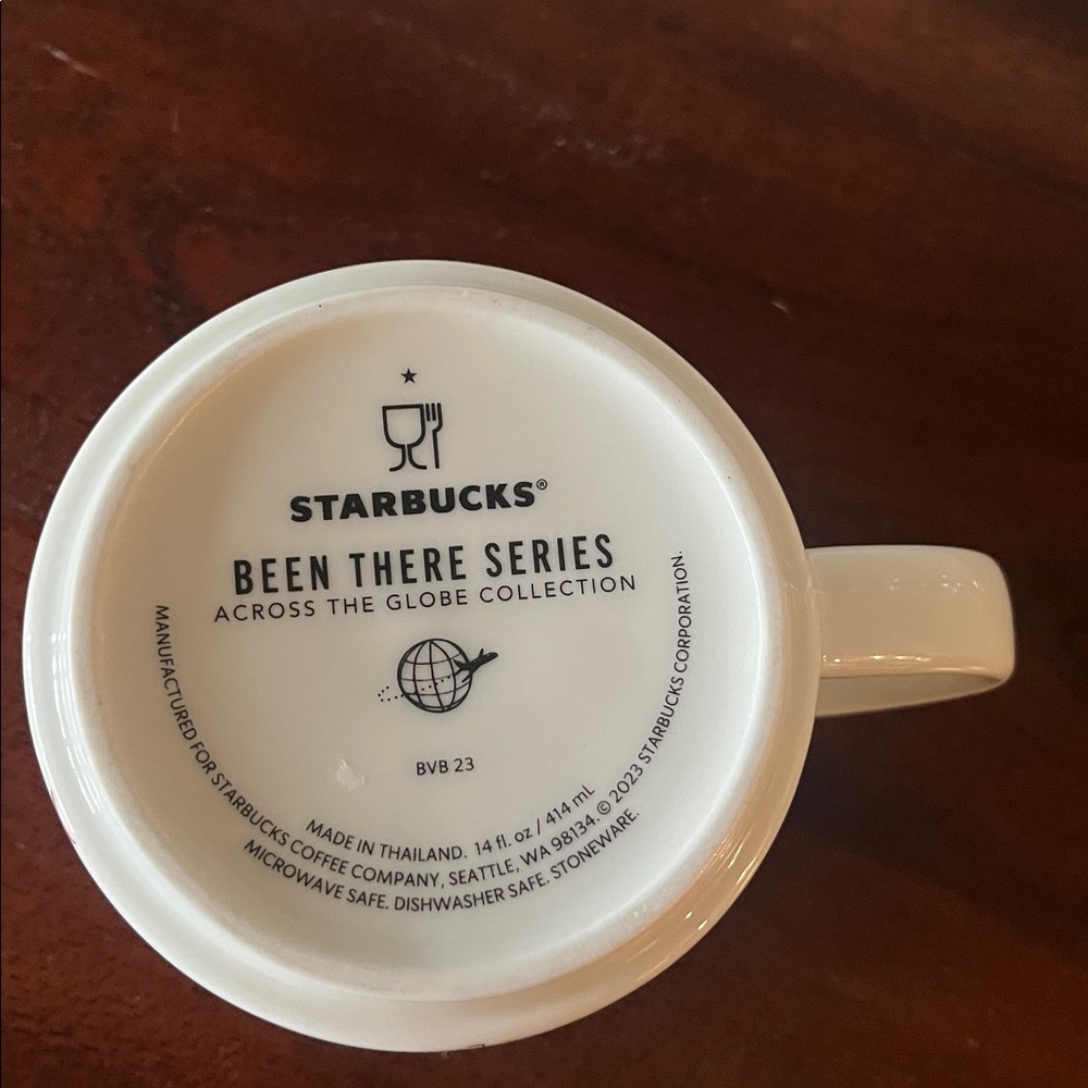 Starbucks 14oz Been There series coffee mug Delhi, India like new - Picture 4 of 5